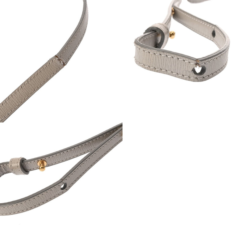 CELINE セリーヌ バーティカルカバ スモール グレー 189813 レディース レザー トートバッグ ABランク 中古 銀蔵