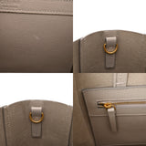 CELINE セリーヌ バーティカルカバ スモール グレー 189813 レディース レザー トートバッグ ABランク 中古 銀蔵