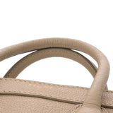 CELINE セリーヌ ラゲージ ナノ ベージュ 189243 レディース ドラムドカーフ ハンドバッグ Bランク 中古 銀蔵