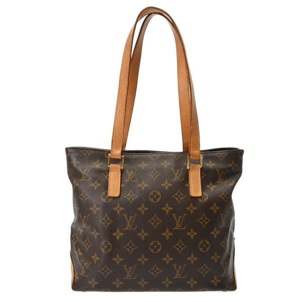 LOUIS VUITTON ルイヴィトン モノグラム カバピアノ ブラウン M51148 レディース モノグラムキャンバス トートバッグ Bランク 中古 銀蔵