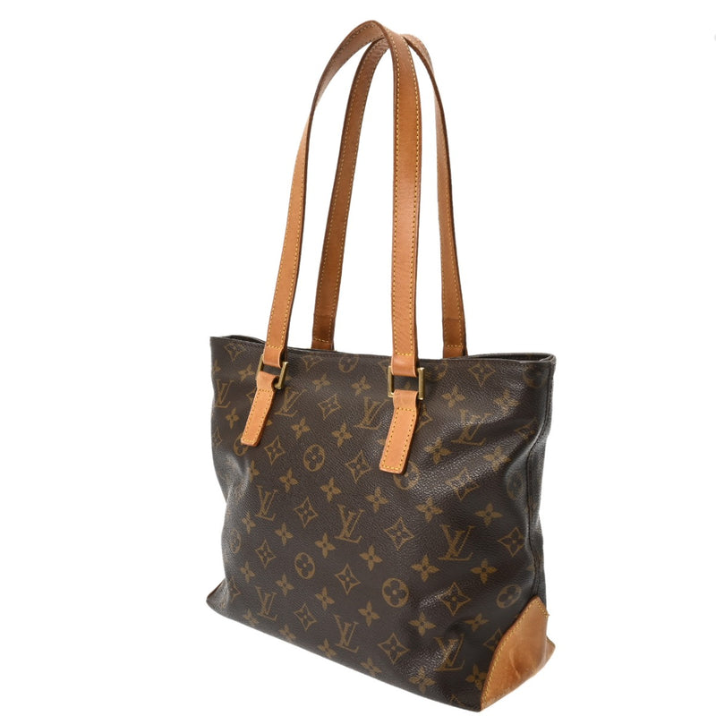 LOUIS VUITTON ルイヴィトン モノグラム カバピアノ ブラウン M51148 レディース モノグラムキャンバス トートバッグ Bランク 中古 銀蔵