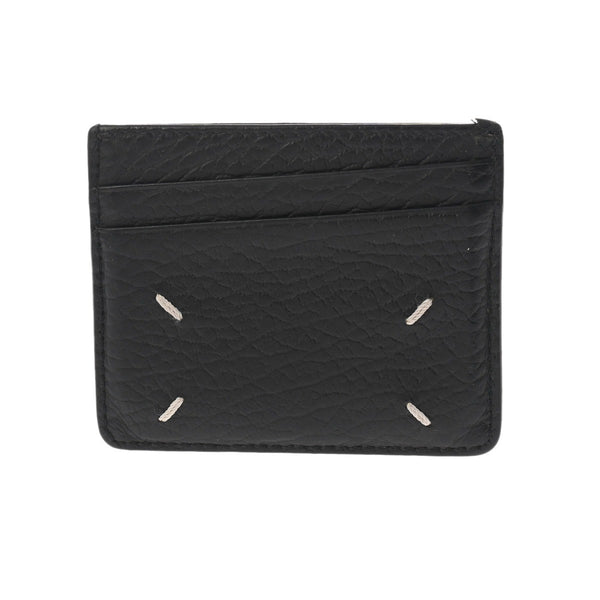 Maison Margiela メゾン マルジェラ カードケース ブラック ユニセックス レザー カードケース Bランク 中古 銀蔵