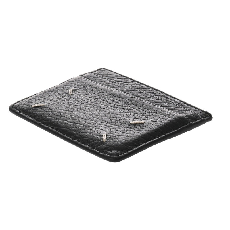 Maison Margiela メゾン マルジェラ カードケース ブラック ユニセックス レザー カードケース Bランク 中古 銀蔵