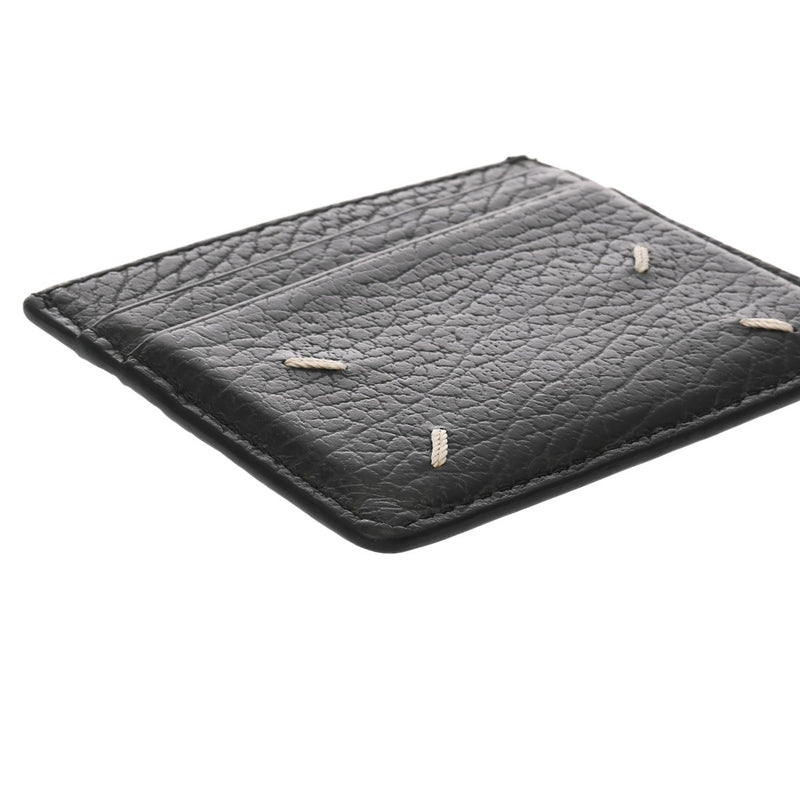 Maison Margiela メゾン マルジェラ カードケース ブラック ユニセックス レザー カードケース Bランク 中古 銀蔵