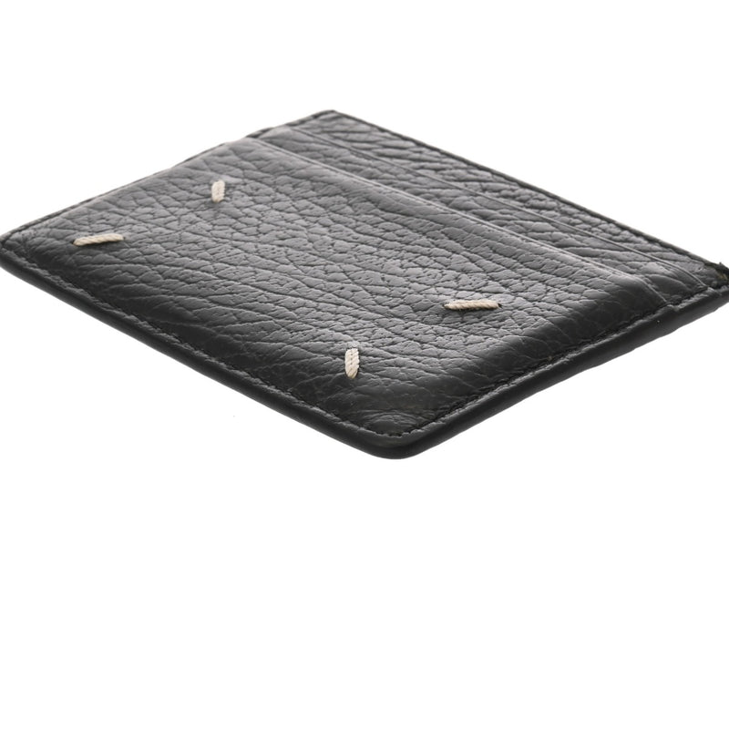 Maison Margiela メゾン マルジェラ カードケース ブラック ユニセックス レザー カードケース Bランク 中古 銀蔵