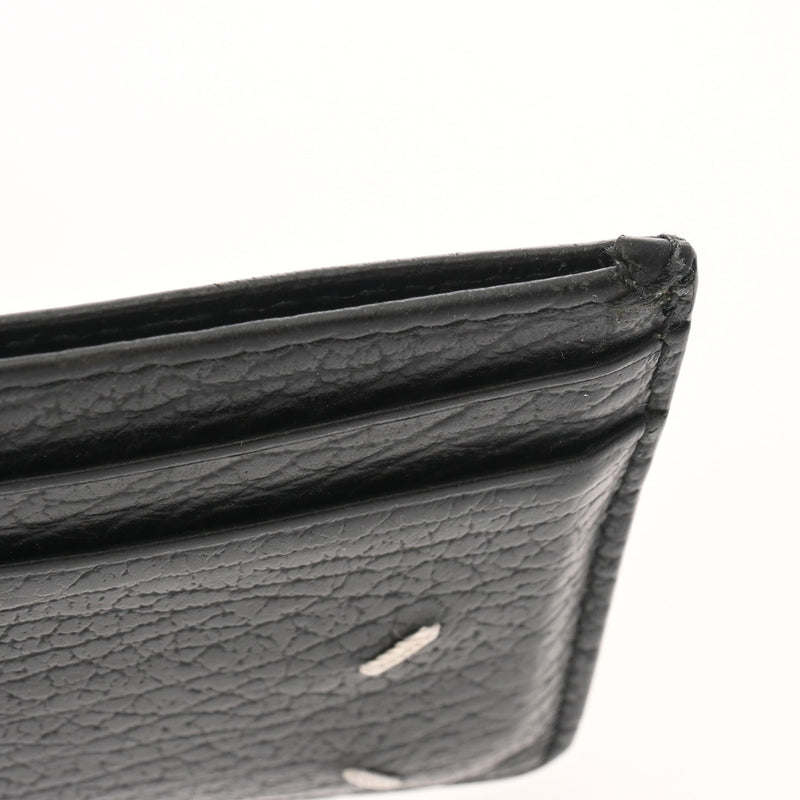 Maison Margiela メゾン マルジェラ カードケース ブラック ユニセックス レザー カードケース Bランク 中古 銀蔵