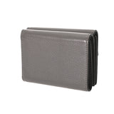 BALENCIAGA バレンシアガ ネオクラシック ミニウォレット グレー 640107 ユニセックス レザー 三つ折り財布 ABランク 中古 銀蔵