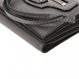 BALENCIAGA バレンシアガ ネオクラシック ミニウォレット グレー 640107 ユニセックス レザー 三つ折り財布 ABランク 中古 銀蔵