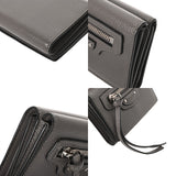BALENCIAGA バレンシアガ ネオクラシック ミニウォレット グレー 640107 ユニセックス レザー 三つ折り財布 ABランク 中古 銀蔵