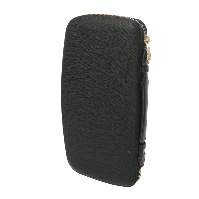 LOUIS VUITTON ルイヴィトン タイガ オーガナイザー アトール エピセア M30654 メンズ レザー トラベルケース Bランク 中古 銀蔵