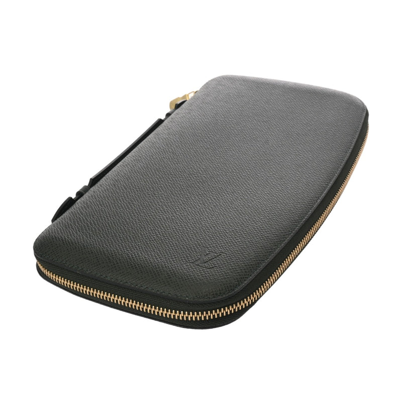 LOUIS VUITTON ルイヴィトン タイガ オーガナイザー アトール エピセア M30654 メンズ レザー トラベルケース Bランク 中古 銀蔵