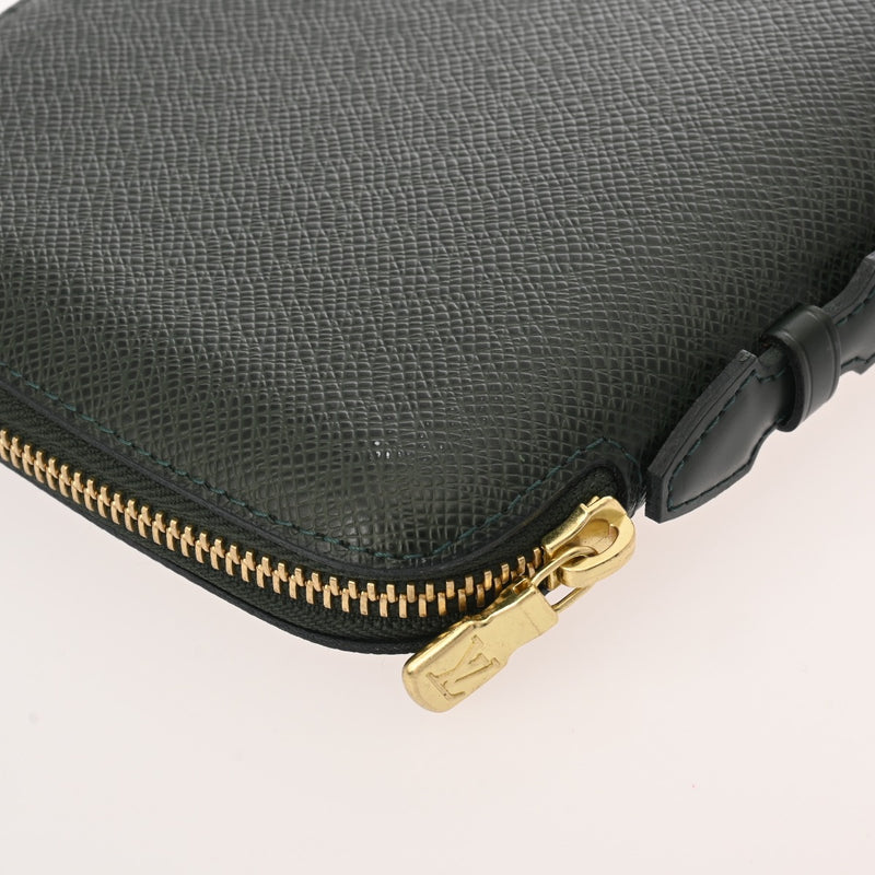 LOUIS VUITTON ルイヴィトン タイガ オーガナイザー アトール エピセア M30654 メンズ レザー トラベルケース Bランク 中古 銀蔵