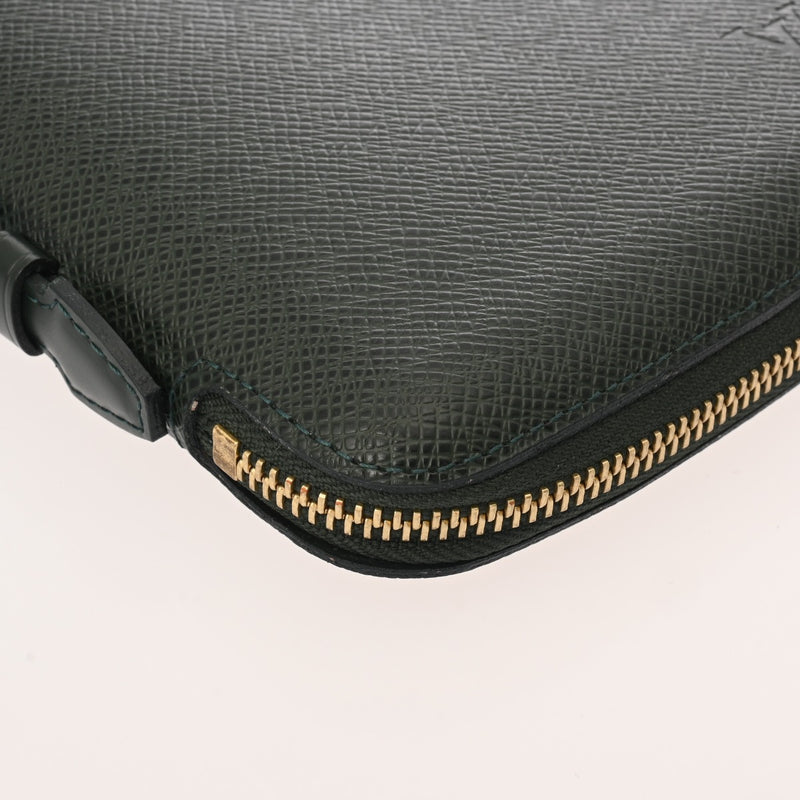 LOUIS VUITTON ルイヴィトン タイガ オーガナイザー アトール エピセア M30654 メンズ レザー トラベルケース Bランク 中古 銀蔵