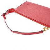 LOUIS VUITTON ルイヴィトン エピ ポシェット アクセソワール カスティリアンレッド M5294E レディース エピレザー アクセサリーポーチ Bランク 中古 銀蔵