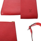 LOUIS VUITTON ルイヴィトン エピ ポシェット アクセソワール カスティリアンレッド M5294E レディース エピレザー アクセサリーポーチ Bランク 中古 銀蔵