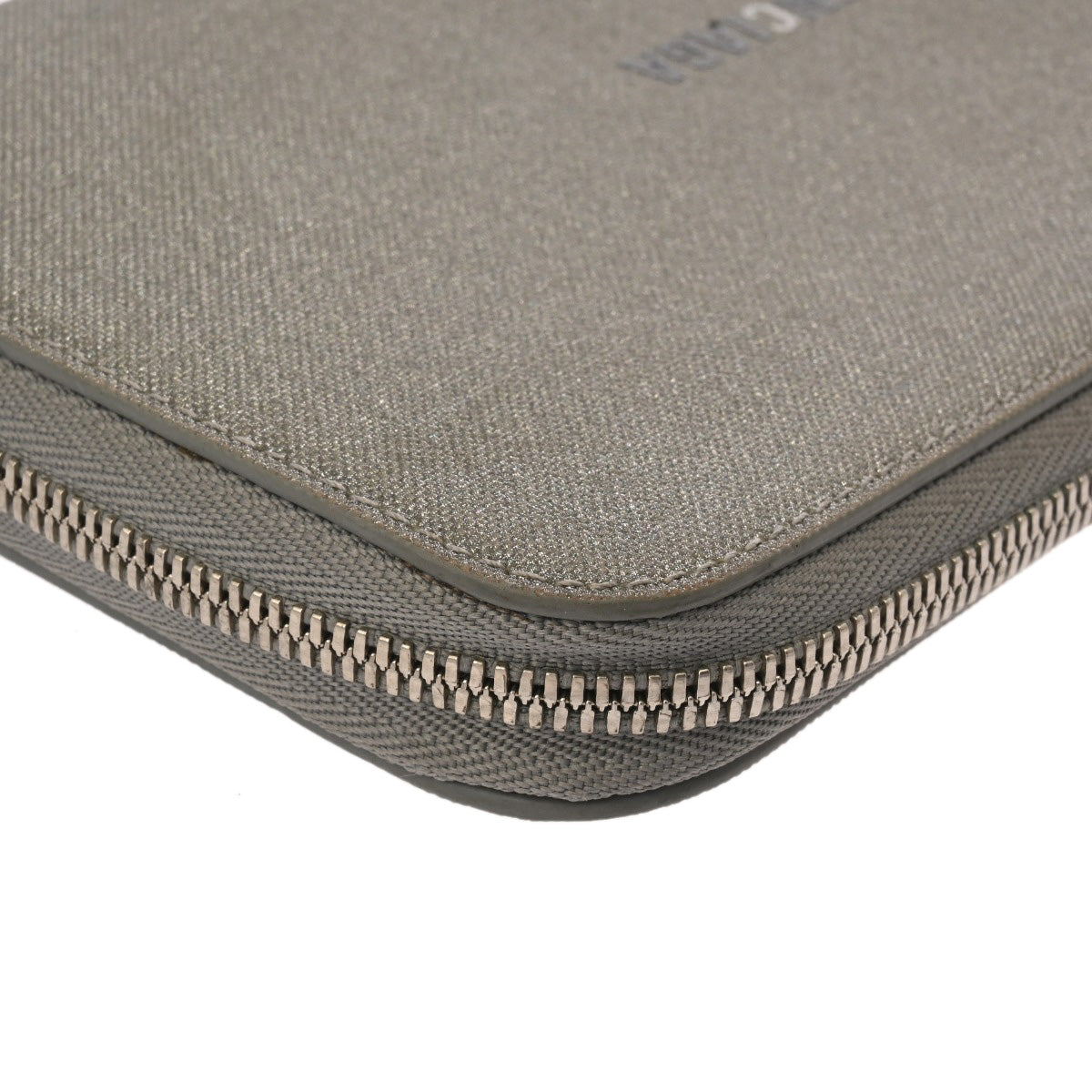 BALENCIAGA バレンシアガ ラウンドファスナー財布 シルバー