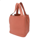 HERMES エルメス ピコタン ロック GM ローズティ - □R刻印(2014年頃) レディース トリヨンクレマンス ハンドバッグ ABランク 中古 銀蔵