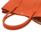 HERMES エルメス ガーデンパーティ PM オレンジ D刻印(2019年頃) レディース ヴォーエプソン ハンドバッグ ABランク 中古 銀蔵