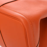 HERMES エルメス ガーデンパーティ PM オレンジ D刻印(2019年頃) レディース ヴォーエプソン ハンドバッグ ABランク 中古 銀蔵