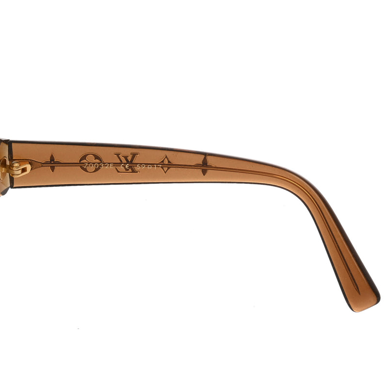 LOUIS VUITTON ルイヴィトン サングラス オプセシオン ロン ラメブラウン Z0032E レディース プラスチック サングラス Aランク 中古 銀蔵