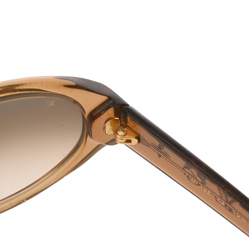 LOUIS VUITTON ルイヴィトン サングラス オプセシオン ロン ラメブラウン Z0032E レディース プラスチック サングラス Aランク 中古 銀蔵