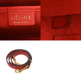 CELINE セリーヌ ラゲージ ナノ 2WAY ベージュ 189243 レディース ドラムドカーフ ハンドバッグ ABランク 中古 銀蔵