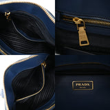 PRADA プラダ 2WAY バッグ ブルー BL0836 レディース サフィアーノ 2WAYバッグ Bランク 中古 銀蔵