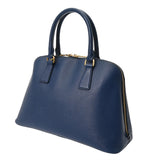 PRADA プラダ 2WAY バッグ ブルー BL0836 レディース サフィアーノ 2WAYバッグ Bランク 中古 銀蔵
