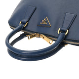 PRADA プラダ 2WAY バッグ ブルー BL0836 レディース サフィアーノ 2WAYバッグ Bランク 中古 銀蔵