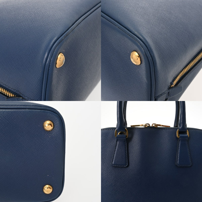 PRADA プラダ 2WAY バッグ ブルー BL0836 レディース サフィアーノ 2WAYバッグ Bランク 中古 銀蔵