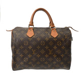 LOUIS VUITTON ルイヴィトン モノグラム スピーディ 30 ブラウン M41526 レディース モノグラムキャンバス ハンドバッグ Bランク 中古 銀蔵