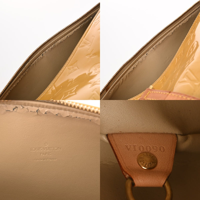 Louis Vuitton ヴェルニ　ベッドフォード　ベージュ LOUIS VUITTON ルイヴィトン ヴェルニ ベッドフォード ベージュ 【公式