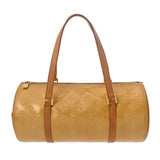 LOUIS VUITTON ルイヴィトン モノグラムヴェルニ ベッドフォード ベージュ M91106 レディース モノグラムヴェルニ ハンドバッグ Bランク 中古 銀蔵