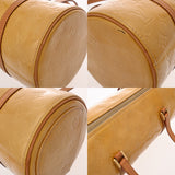 LOUIS VUITTON ルイヴィトン モノグラムヴェルニ ベッドフォード ベージュ M91106 レディース モノグラムヴェルニ ハンドバッグ Bランク 中古 銀蔵