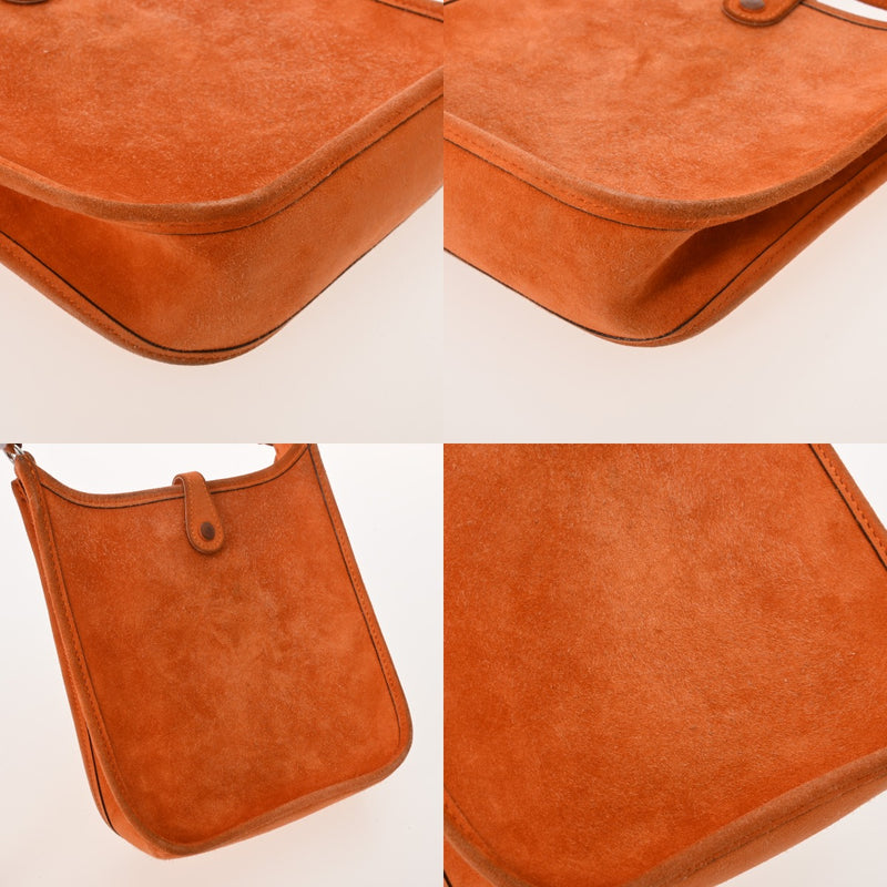 HERMES エルメス エブリン TPM オレンジ □H刻印(2004年頃) レディース ドブリス ショルダーバッグ Bランク 中古 銀蔵