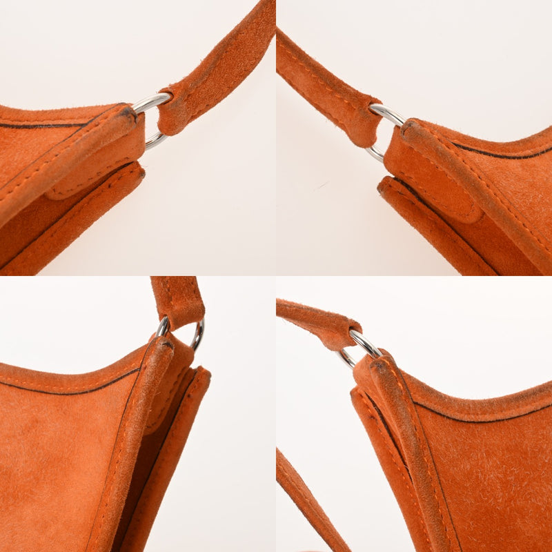 HERMES エルメス エブリン TPM オレンジ □H刻印(2004年頃) レディース ドブリス ショルダーバッグ Bランク 中古 銀蔵