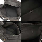 HERMES エルメス エールライン GM 旧型 グレー ユニセックス キャンバス トートバッグ Bランク 中古 銀蔵