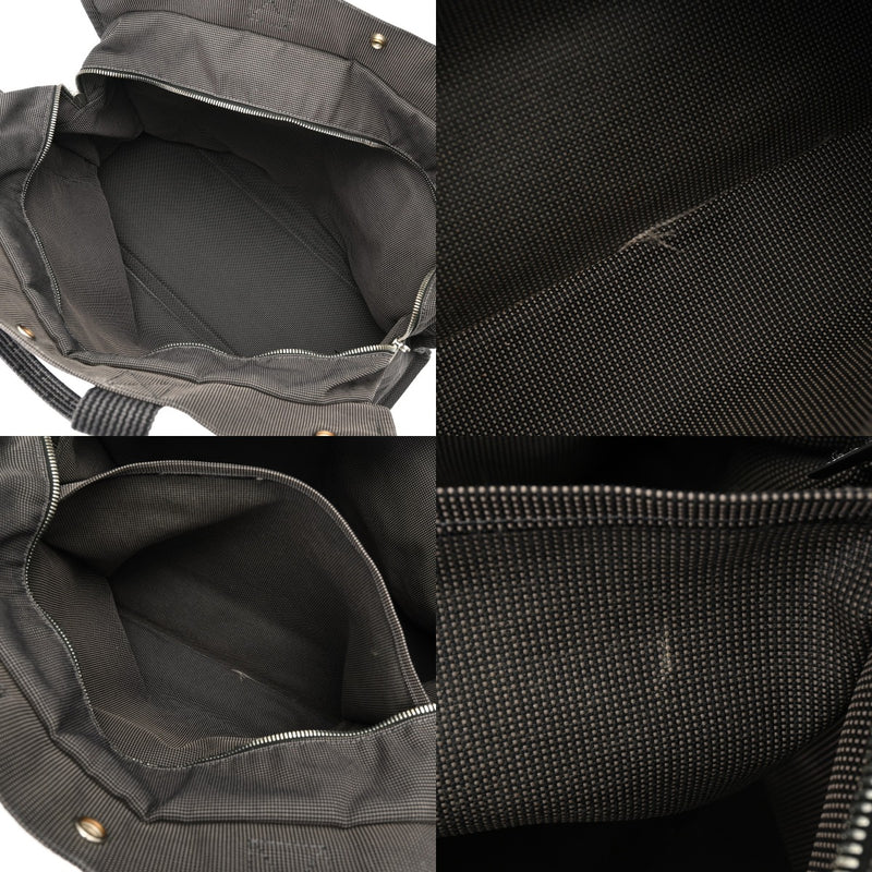 HERMES エルメス エールライン GM 旧型 グレー ユニセックス キャンバス トートバッグ Bランク 中古 銀蔵