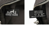 HERMES エルメス エールライン GM 旧型 グレー ユニセックス キャンバス トートバッグ Bランク 中古 銀蔵