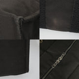 HERMES エルメス エールライン GM 旧型 グレー ユニセックス キャンバス トートバッグ Bランク 中古 銀蔵