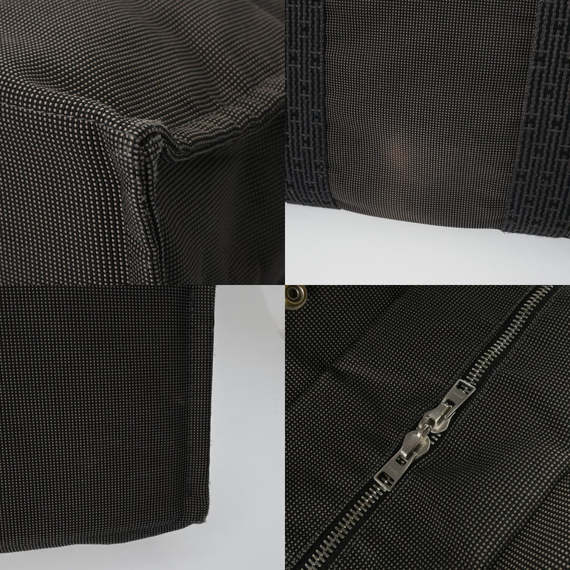 HERMES エルメス エールライン GM 旧型 グレー ユニセックス キャンバス トートバッグ Bランク 中古 銀蔵