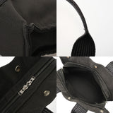 HERMES エルメス エールライン トート PM 旧型 グレー ユニセックス キャンバス トートバッグ Bランク 中古 銀蔵