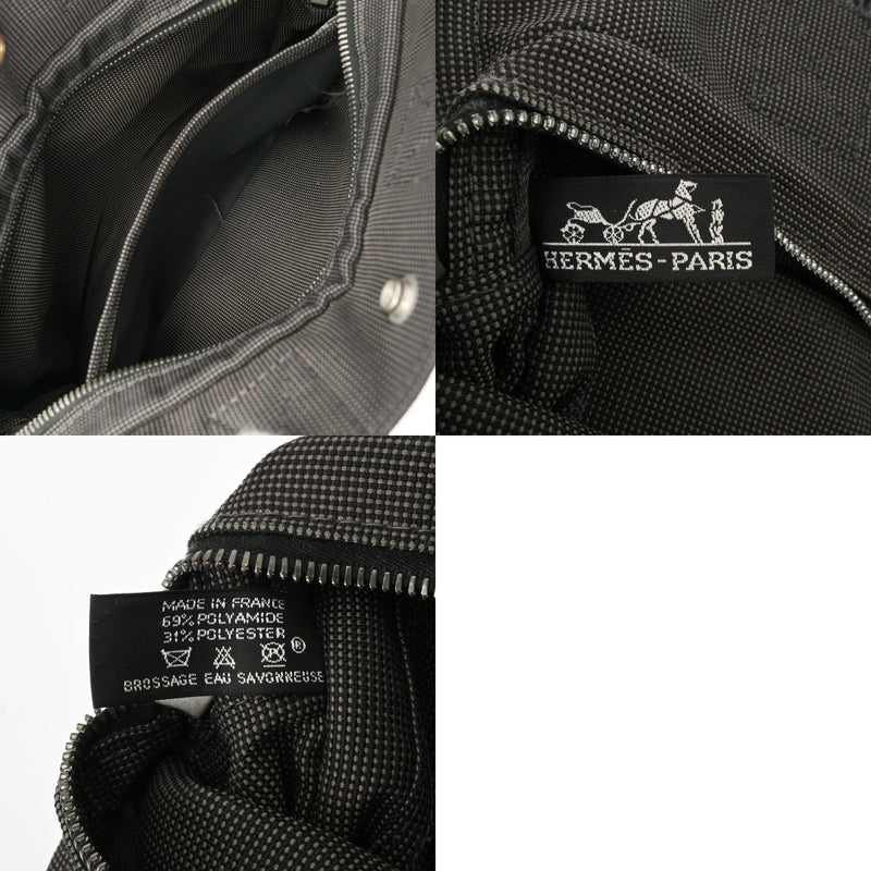 HERMES エルメス エールライン トート PM 旧型 グレー ユニセックス キャンバス トートバッグ Bランク 中古 銀蔵
