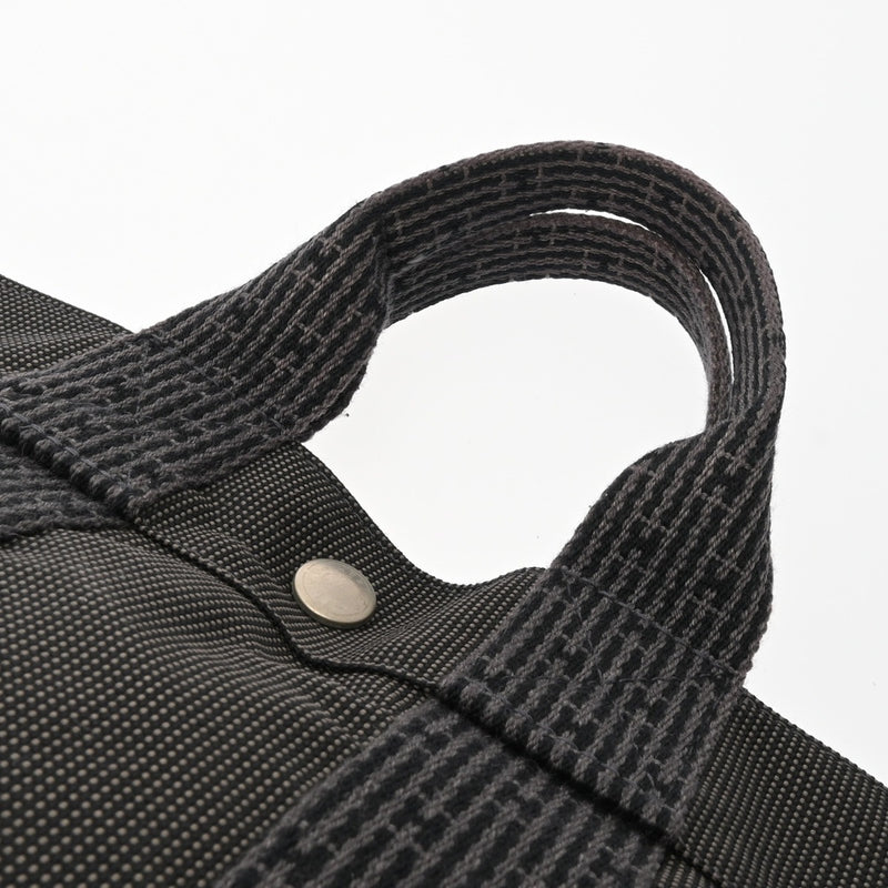 HERMES エルメス エールライン トート PM 旧型 グレー ユニセックス キャンバス トートバッグ Bランク 中古 銀蔵