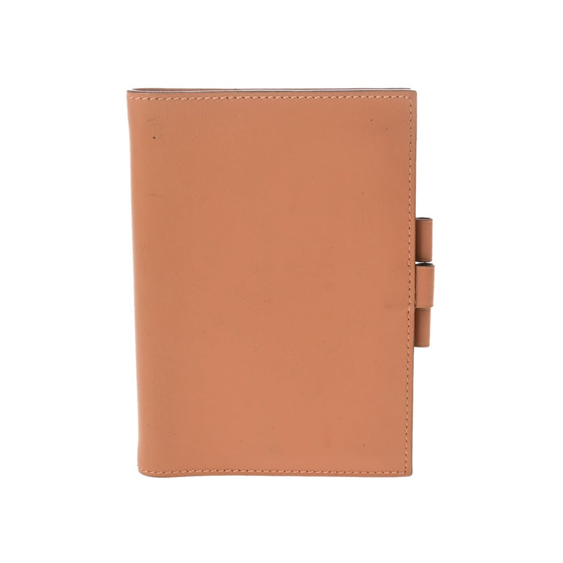 HERMES エルメス アジェンダ ベージュ □B刻印(1998年頃) ユニセックス ヴォースイフト 手帳カバー Bランク 中古 銀蔵