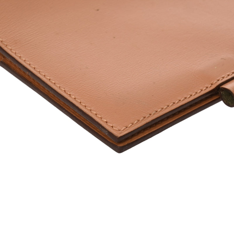 HERMES エルメス アジェンダ ベージュ □B刻印(1998年頃) ユニセックス ヴォースイフト 手帳カバー Bランク 中古 銀蔵