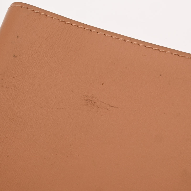 HERMES エルメス アジェンダ ベージュ □B刻印(1998年頃) ユニセックス ヴォースイフト 手帳カバー Bランク 中古 銀蔵