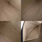 HERMES エルメス ブリッドアブラック GM ブルーマリン レディース コットン100％ ポーチ ABランク 中古 銀蔵