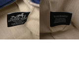 HERMES エルメス ブリッドアブラック GM ブルーマリン レディース コットン100％ ポーチ ABランク 中古 銀蔵