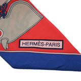 HERMES エルメス ツイリー CAMAILS マルチカラー レディース シルク100％ スカーフ Bランク 中古 銀蔵